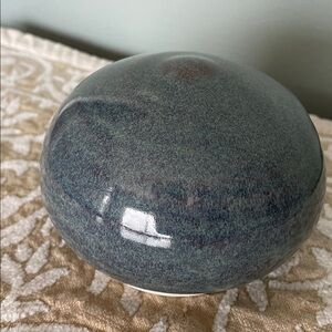 Handcrafted Ceramic Sphere with Beads inside